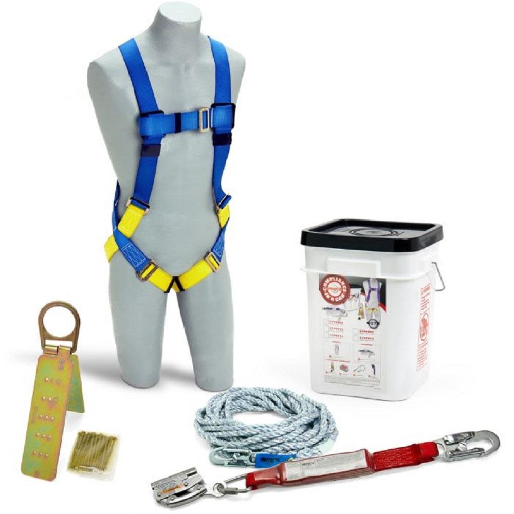 DBI Sala Compliance in a Can Roofer’s Fall Protection Kit - Ascmtools