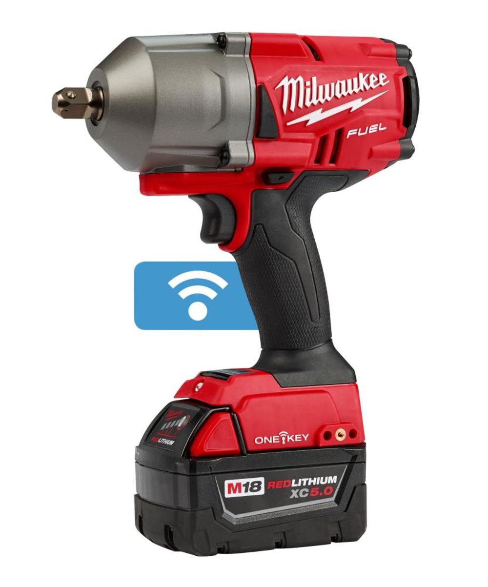 Milwaukee M18 FUEL with ONE-KEY High Torque Impact Wrench 1/2 in. Pin Detent Kit - Ascmtools