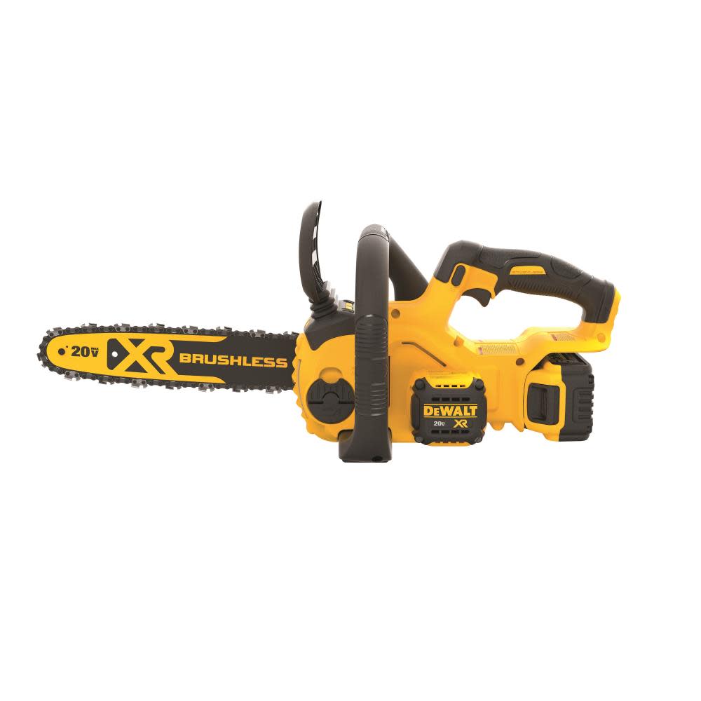 DEWALT 20V MAX 12″ Chainsaw Kit with Extra 12″ Chain - Ascmtools