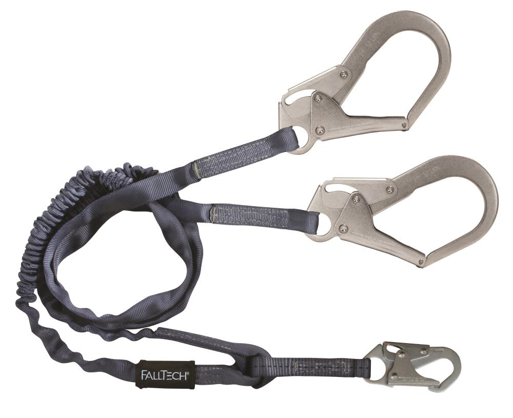 Falltech Internal 6Ft Y-Leg Shock Absorbing Lanyard - Ascmtools