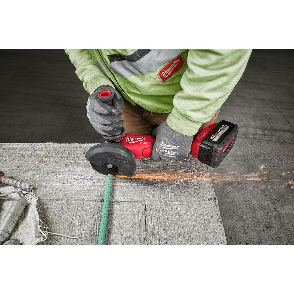 Milwaukee M18 FUEL 4 1/2″ / 5″ Braking Grinder Paddle Switch No Lock Bare Tool - Ascmtools