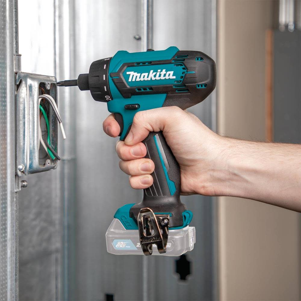 Makita 12V Max CXT Lithium-Ion Cordless 1/4 In. Hex Driver-Drill Tool Only - Ascmtools