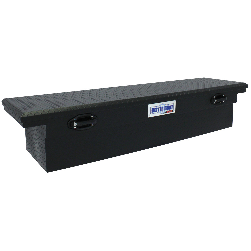 Better Built 71″ Saddle Truck Box Low Profile Textured Matte Black - Ascmtools
