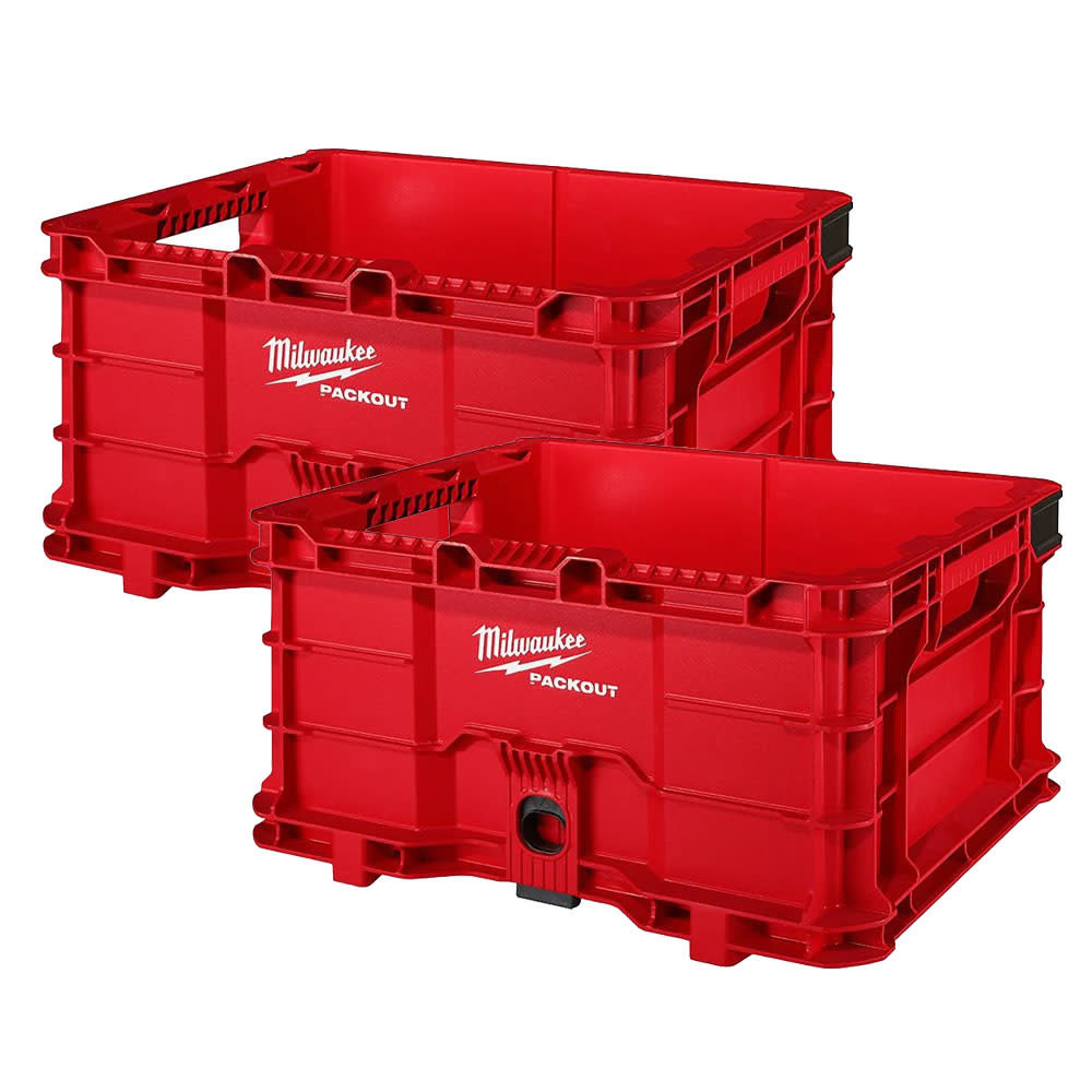 Milwaukee PACKOUT Crate 2 Pack - Ascmtools