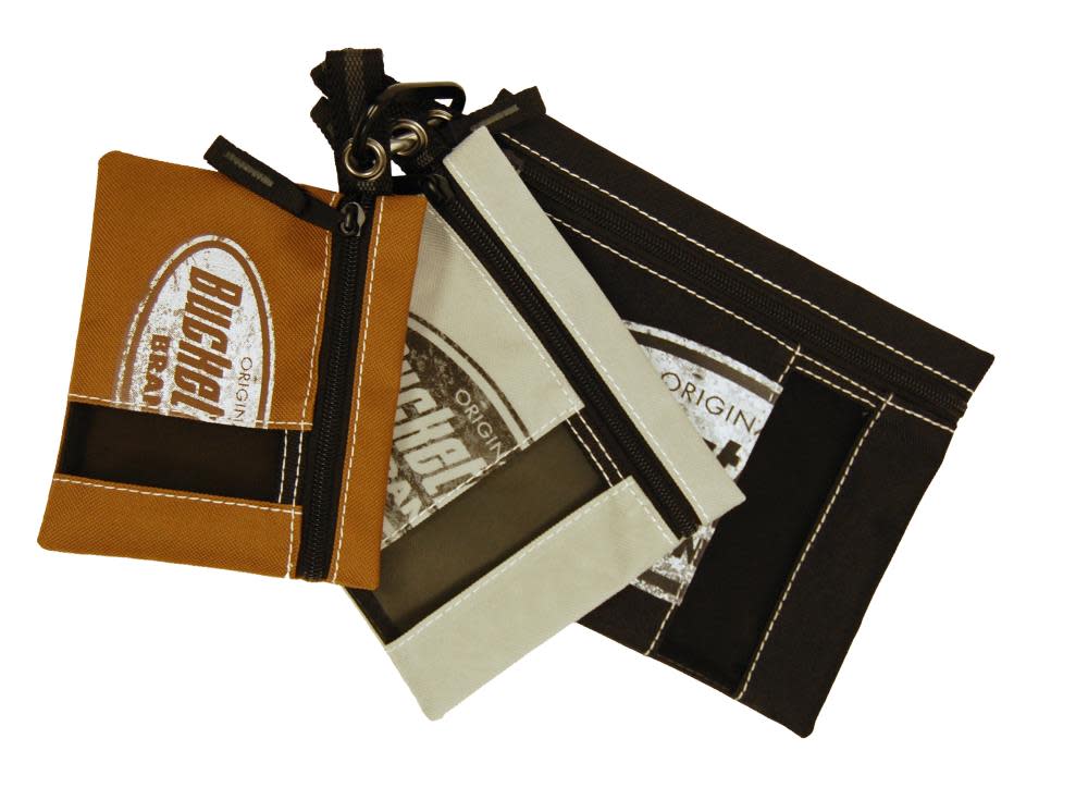Bucket Boss 3 Poly Zipper Bags - Ascmtools
