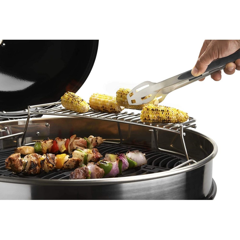 Napoleon Warming Rack Premium Stainless Steel for Charcoal Kettle Grills - Ascmtools