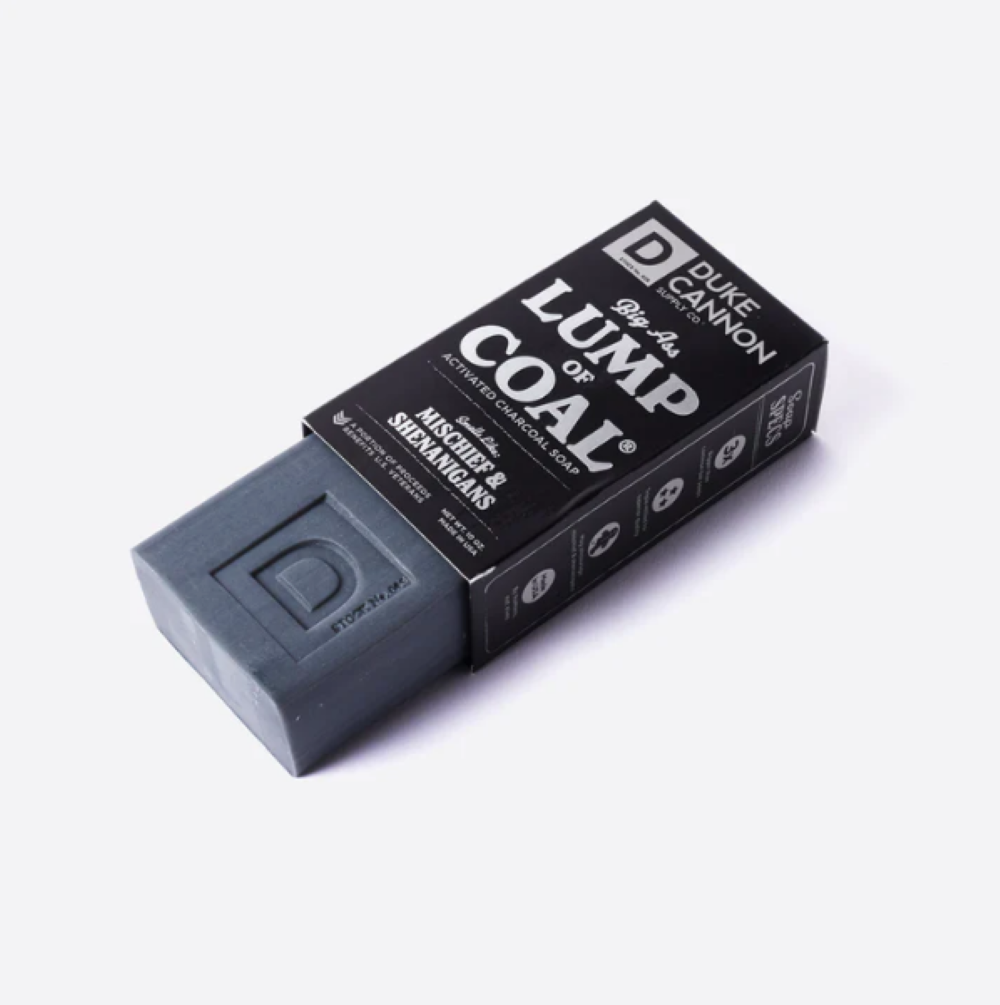 Duke Cannon LUMP OF COAL Soap 10oz Bar - Ascmtools