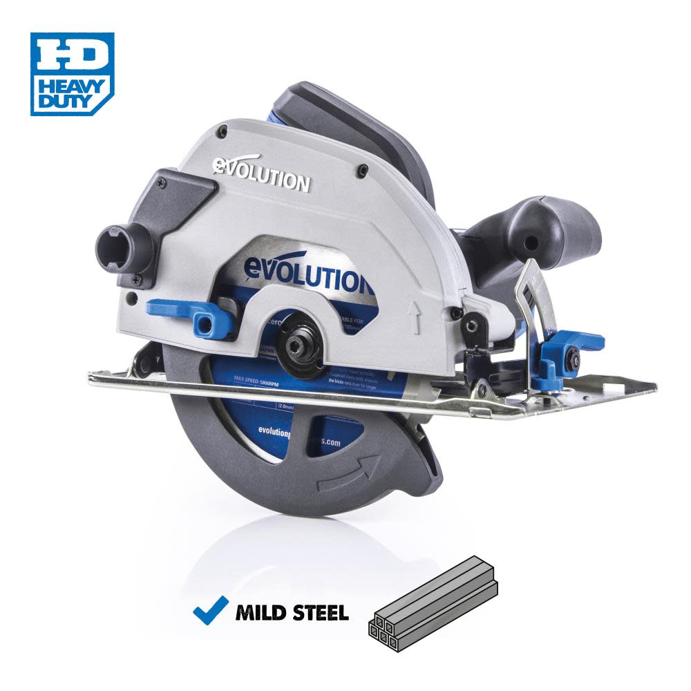Evolution Power Tools 7-1/4 inch. Metal Cutting Circular Saw - Ascmtools