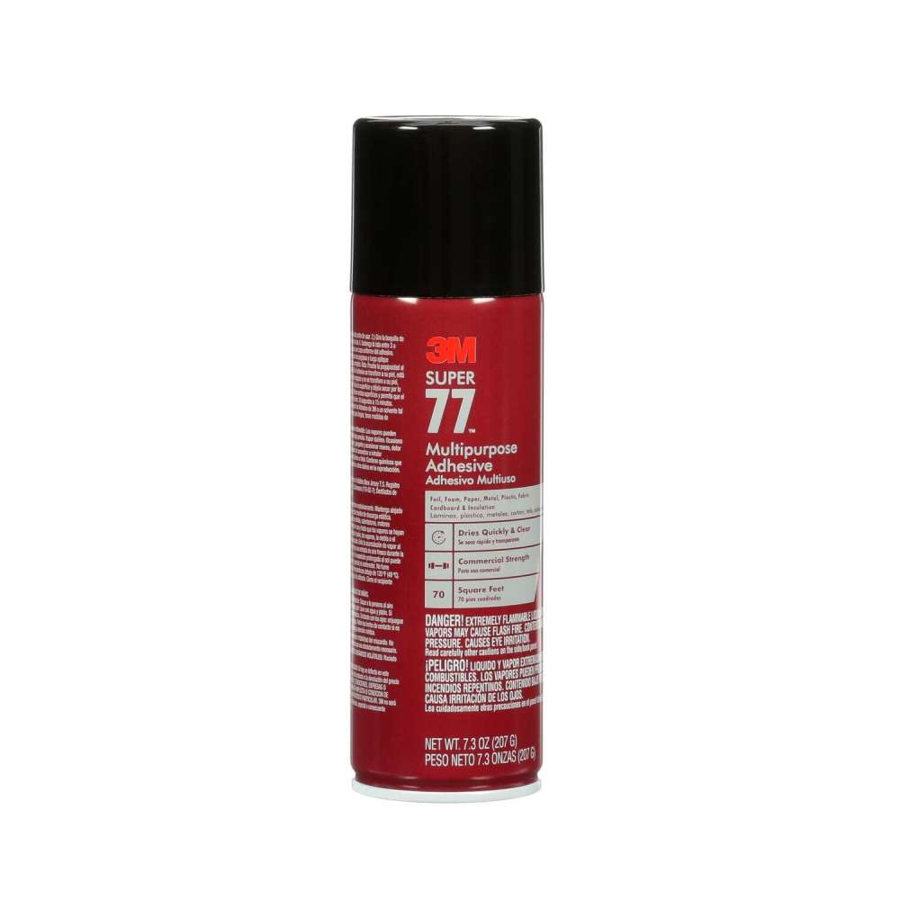3M 7oz Super 77 Medium Strength SolventResistant Liquid Adhesive - Ascmtools