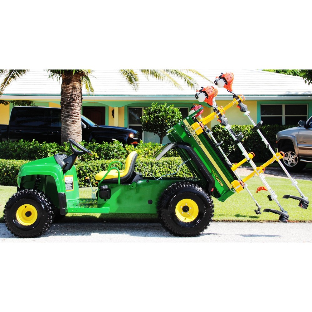 Green Touch Bed Rail System For John Deere Gator Plastic Bed - Ascmtools
