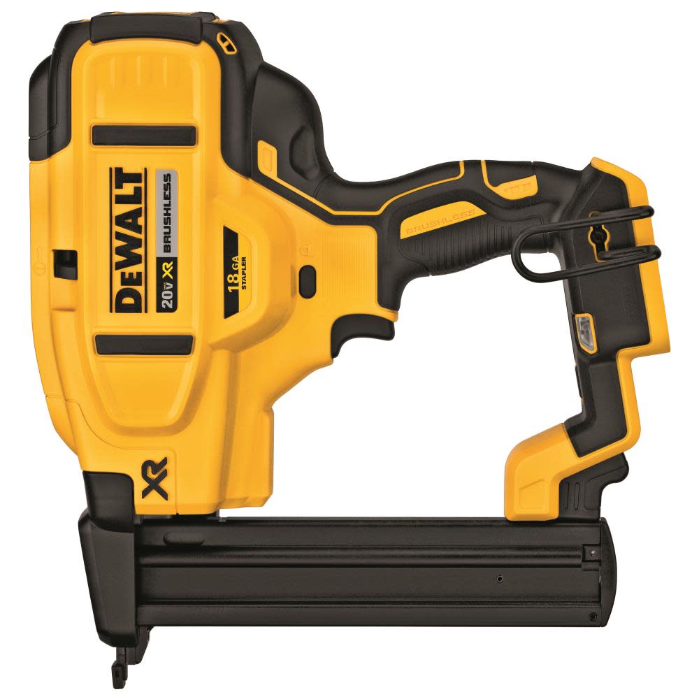 DEWALT 20 V MAX* XR 18 Gauge Narrow Crown Stapler – Tool Only - Ascmtools