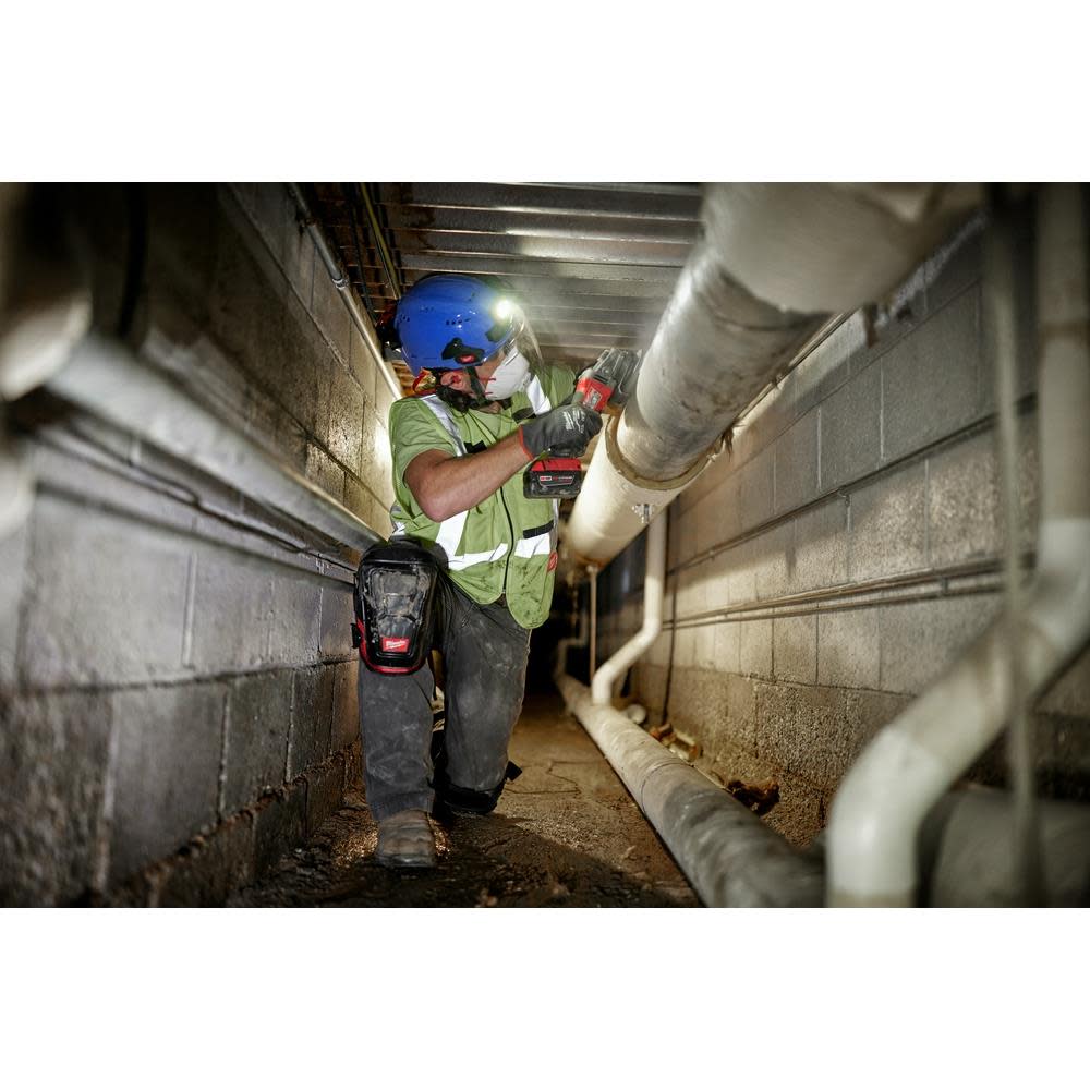 Milwaukee BOLT Full Face Shield Clear Dual Coat Lens Compatible with Safety Helmet No Brim - Ascmtools