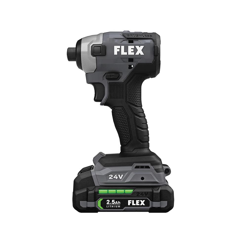 FLEX 24V Drill Driver and 1/4″ Impact Driver Kit - Ascmtools
