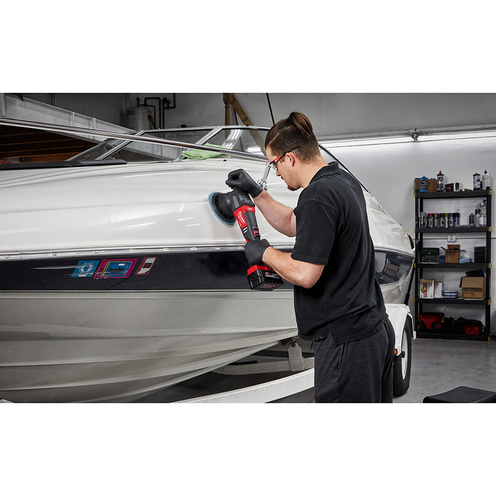 Milwaukee M18 FUEL 21mm Random Orbital Polisher Bare Tool - Ascmtools