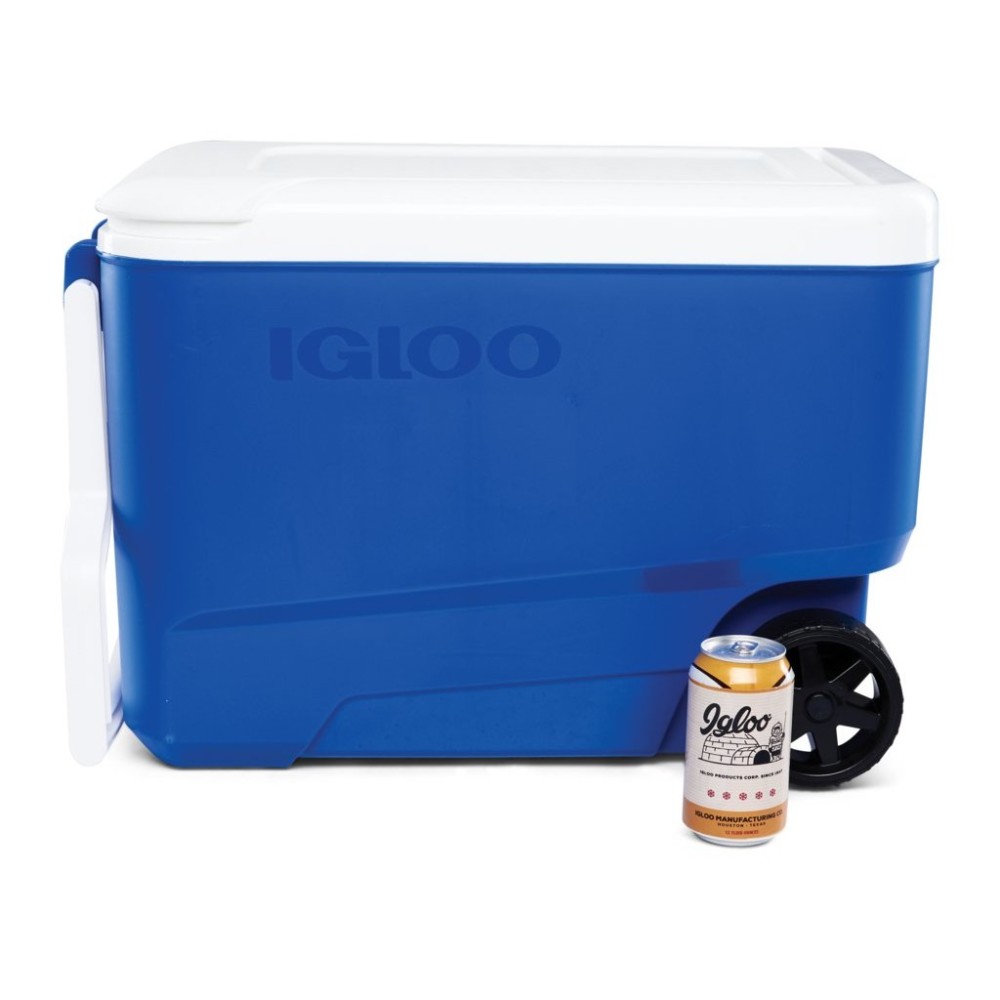 Igloo Wheelie Cool 38 Hard Cooler Majestic Blue 38qt - Ascmtools