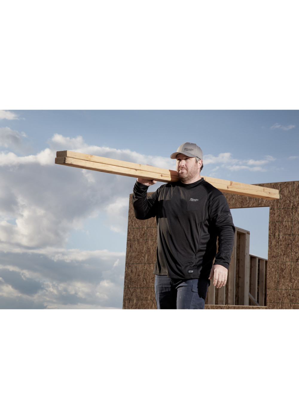 Milwaukee USB Rechargeable Heated WORKSKIN Midweight Base Layer Kit Medium - Ascmtools