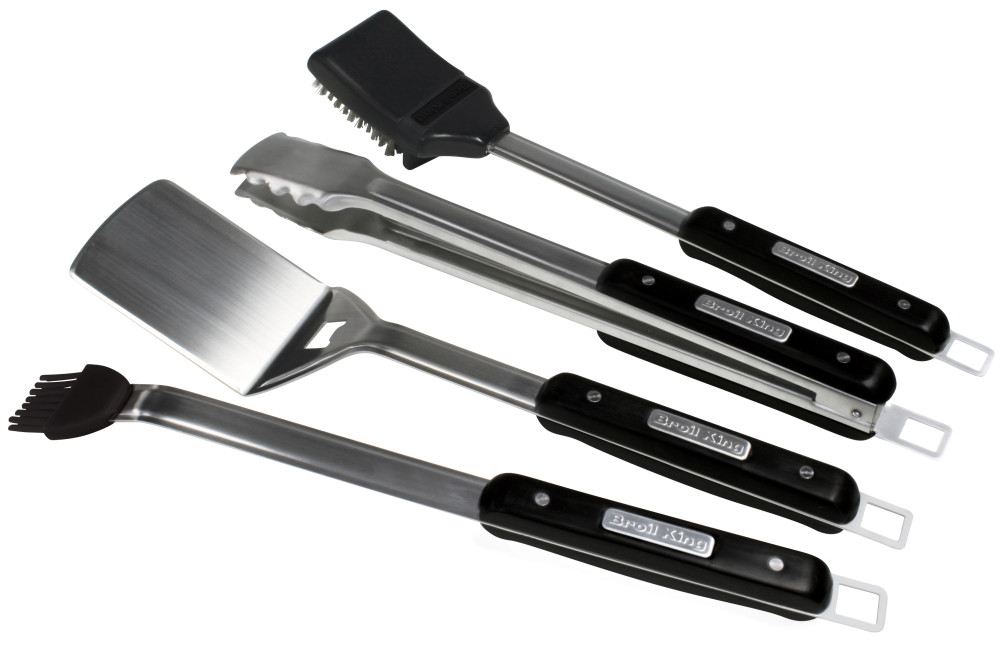 Broil King 4 piece Imperial Series Grill Tools Set - Ascmtools