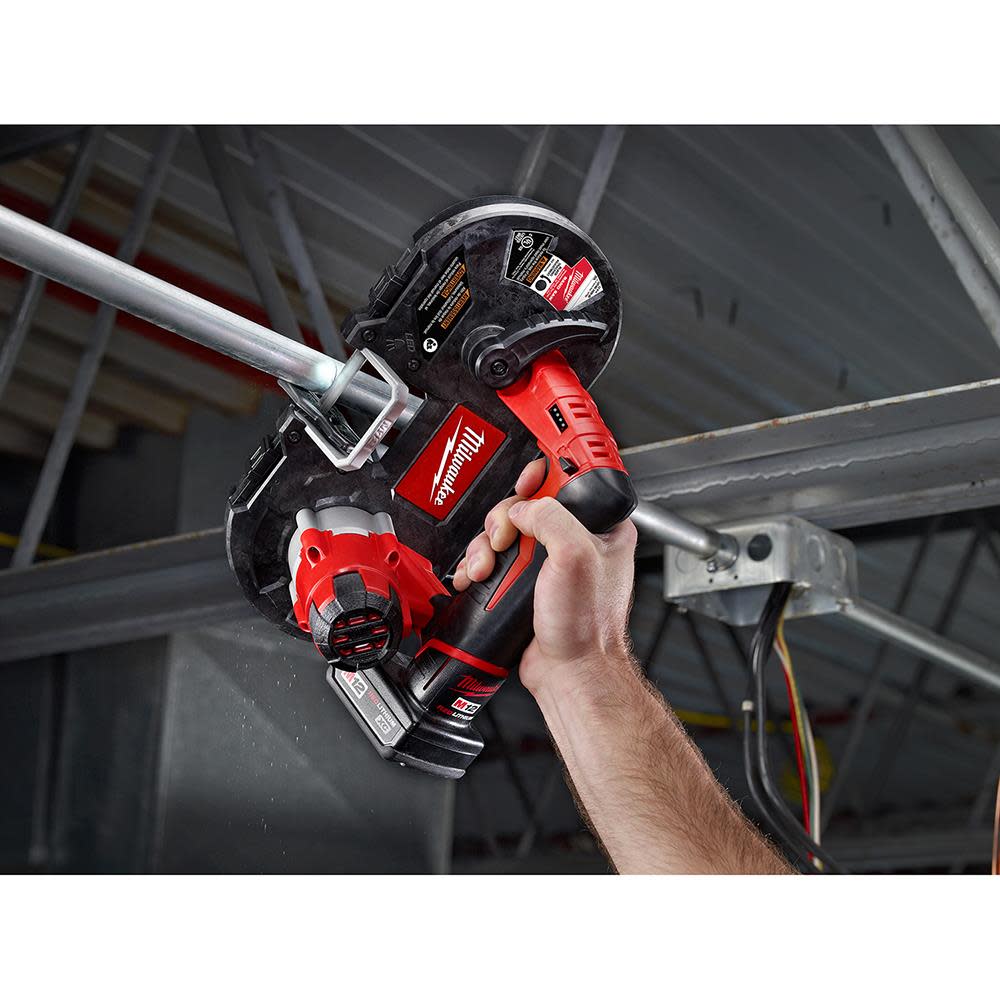 Milwaukee M12 Sub-Compact Band Saw (Tool Only) - Ascmtools
