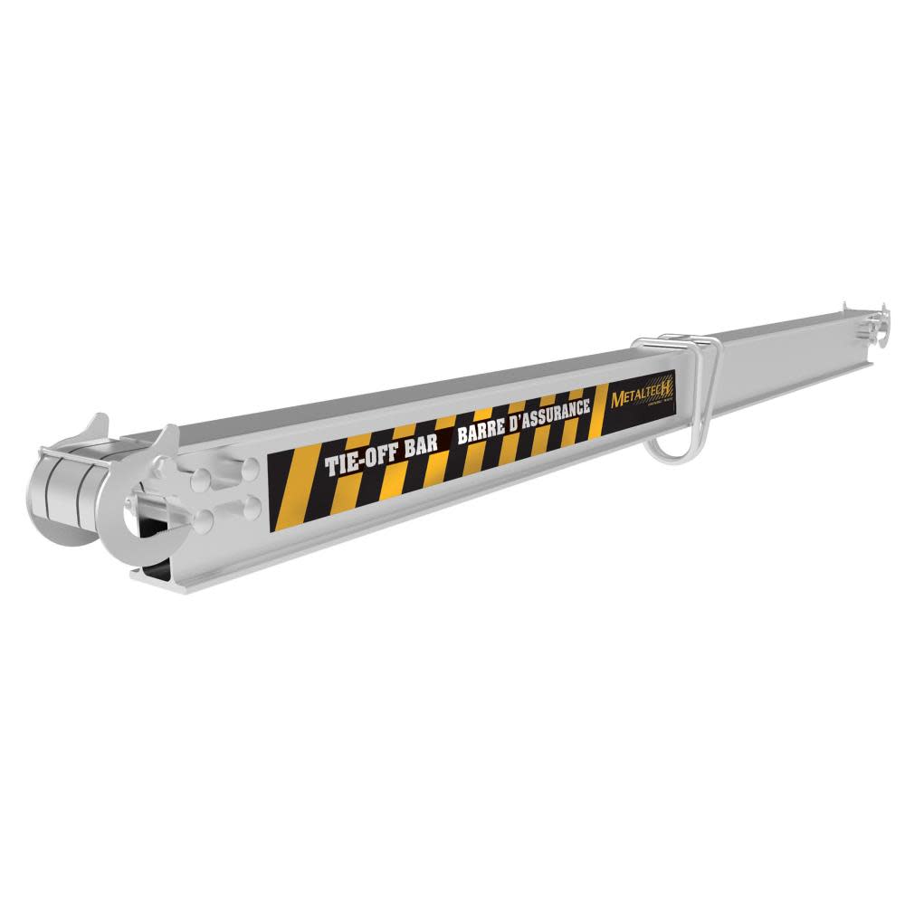 Metaltech 7Ft Aluminum Tie-Off Bar - Ascmtools