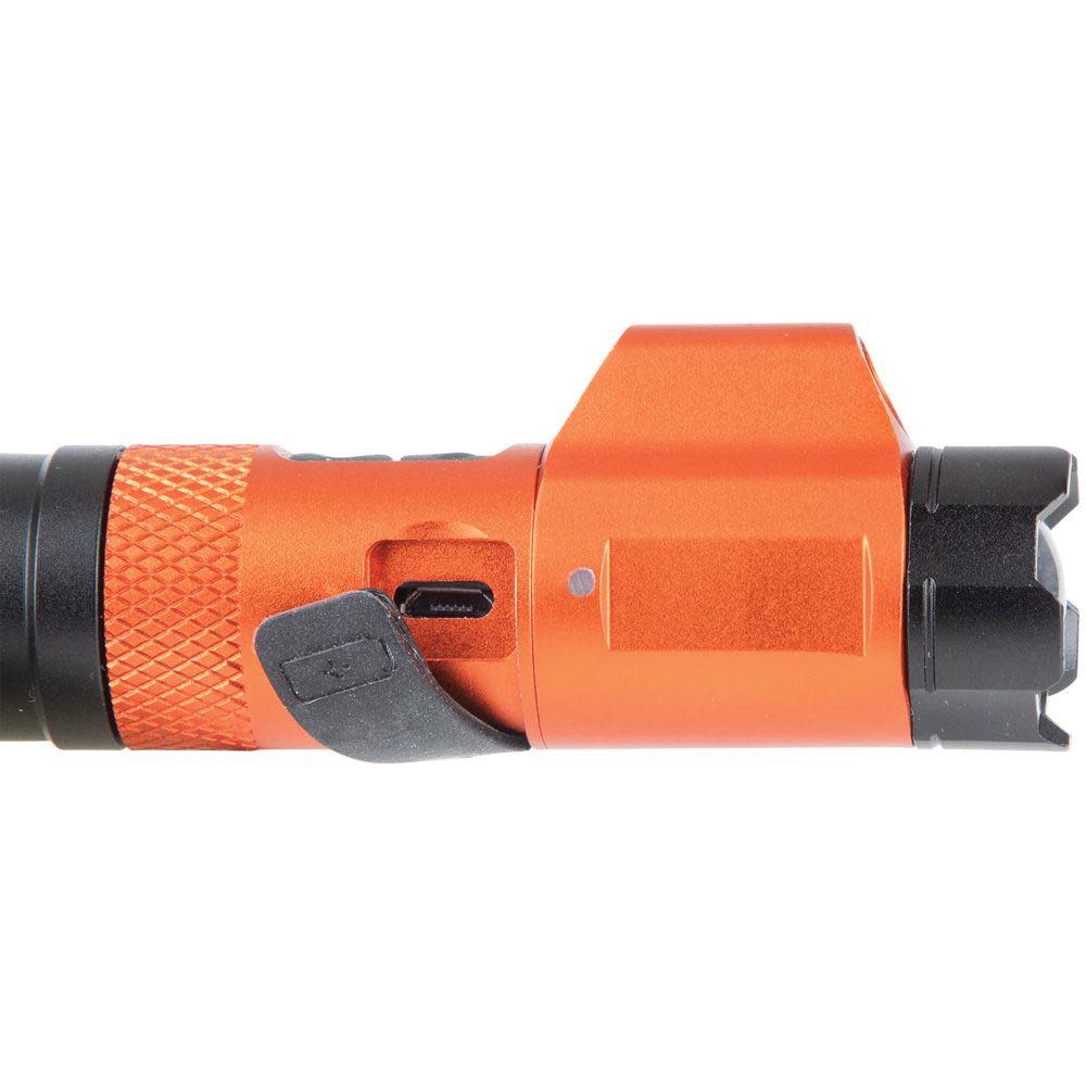 Klein Tools Rechargeable Flashlight with Laser - Ascmtools