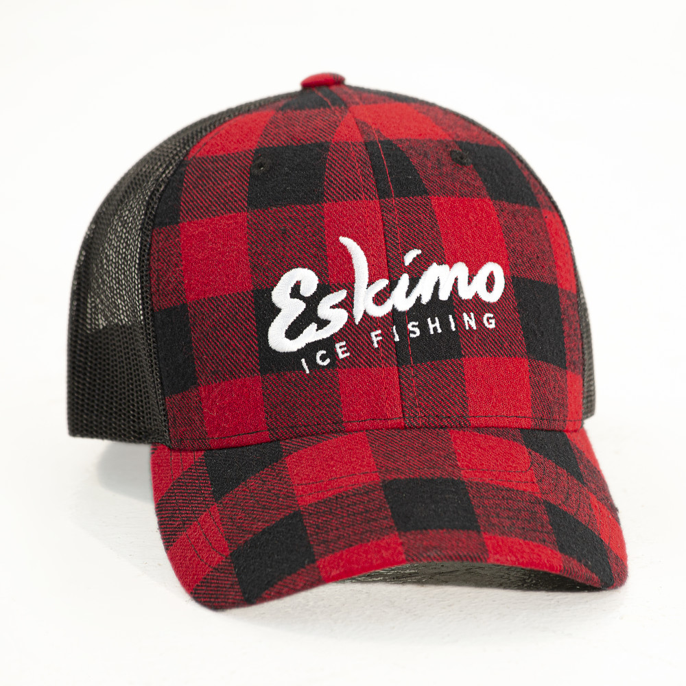 Eskimo Buffalo Plaid Trucker Cap - Ascmtools