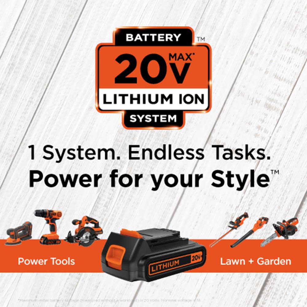Black and Decker 20V 4 Tool Combo Kit - Ascmtools