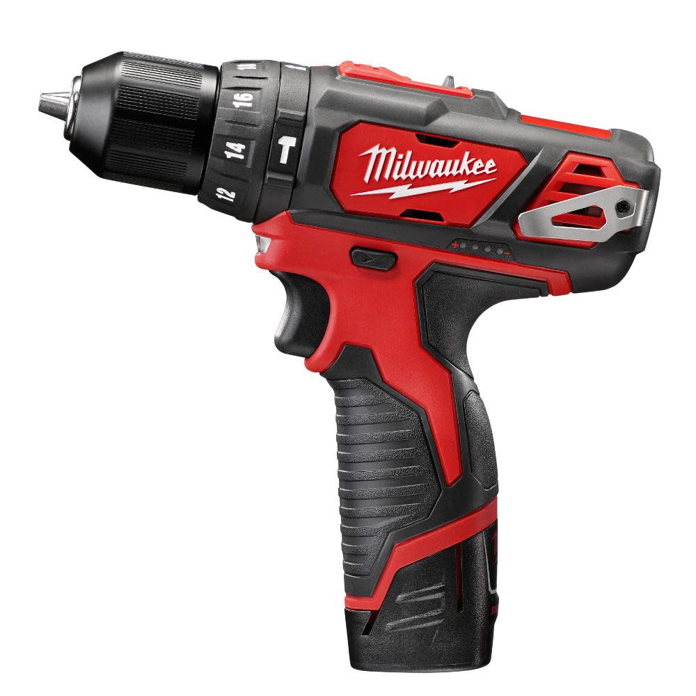 Milwaukee M12 3/8 in. Hammer Drill/Driver Kit - Ascmtools