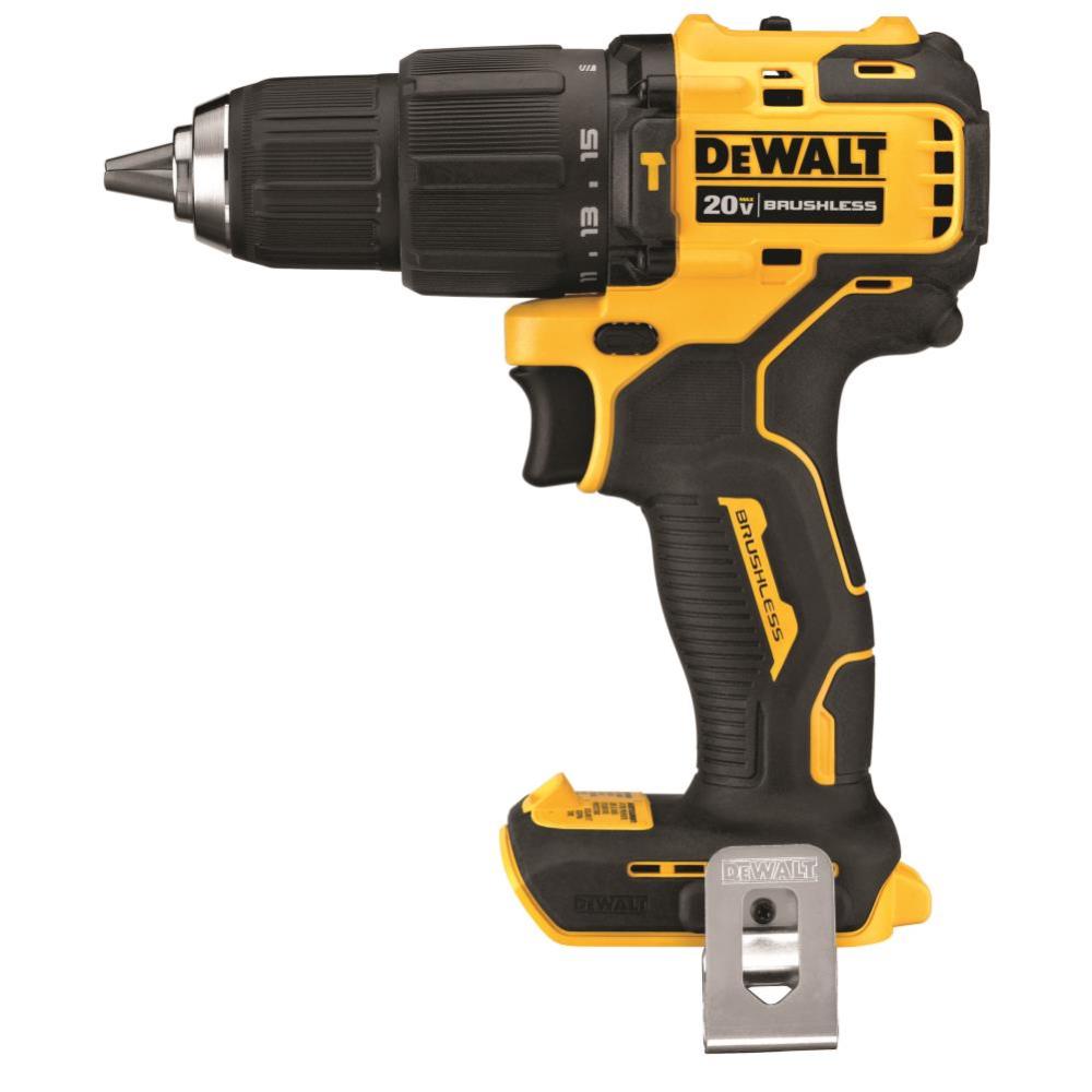 DEWALT ATOMIC 20V MAX Compact 1/2″ Hammer Drill/Driver Bare Tool - Ascmtools