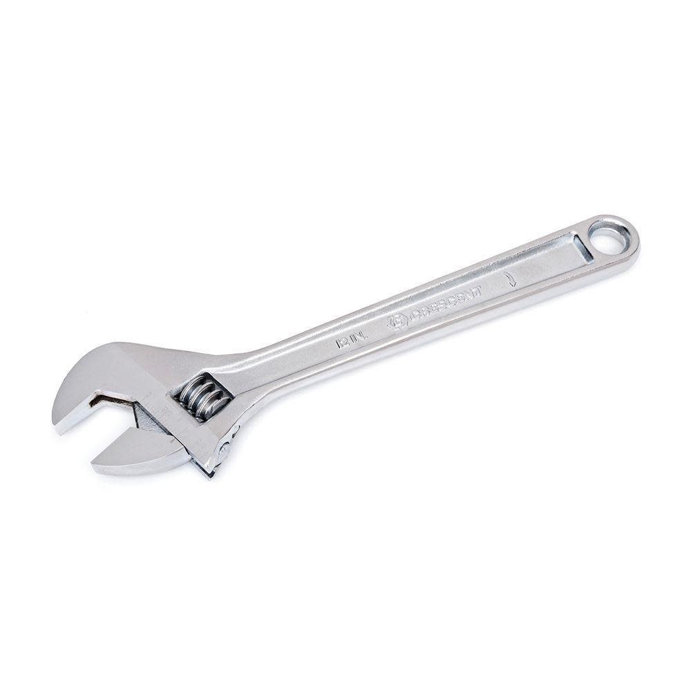 Crescent 12″ Adjustable Wrench Chrome Finish - Ascmtools