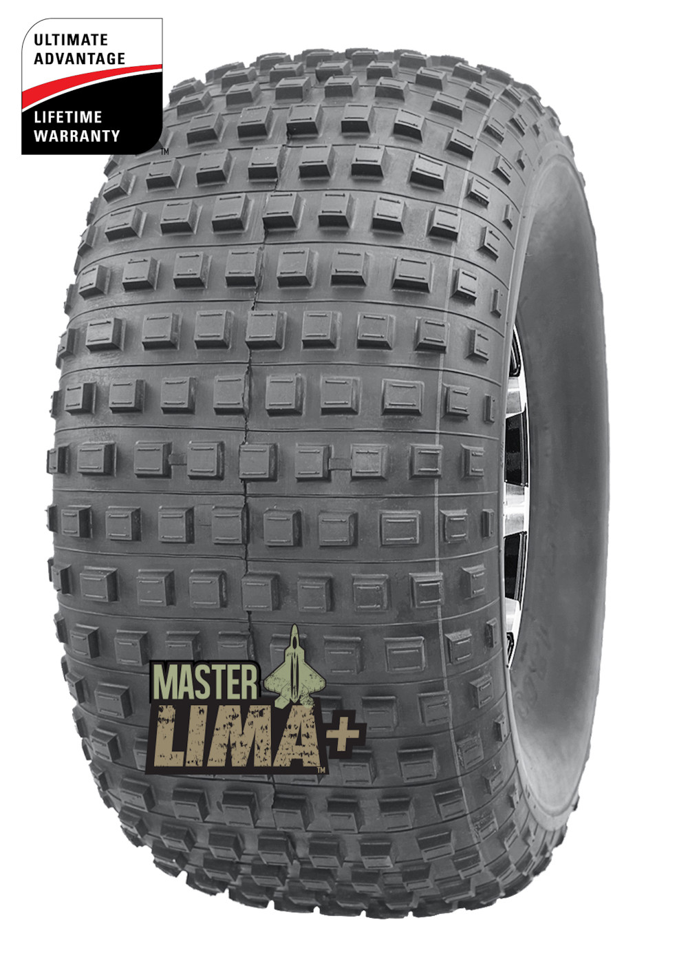 Master ATV 25×12.00-9 4P TL Lima+ ATV Tire (Tire Only) - Ascmtools