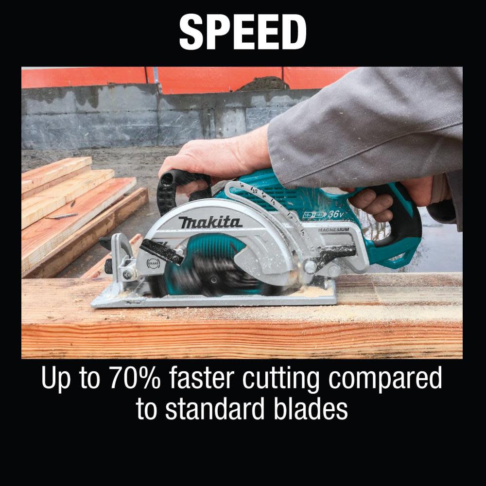 Makita Max Efficiency Circular Saw Blades 7 1/4″ 24T Carbide Tipped Framing 3pk - Ascmtools