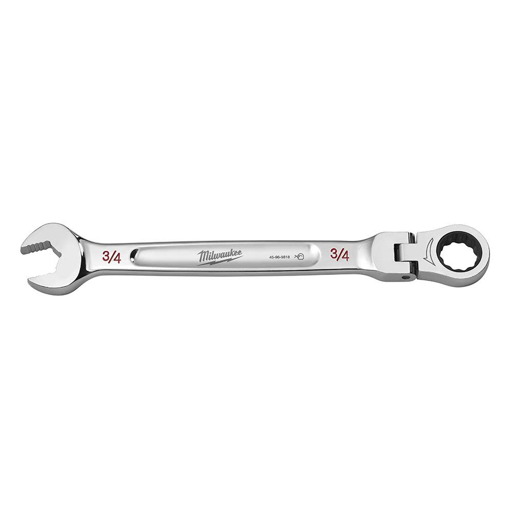 Milwaukee Combination Wrench Flex Head 3/4″ - Ascmtools