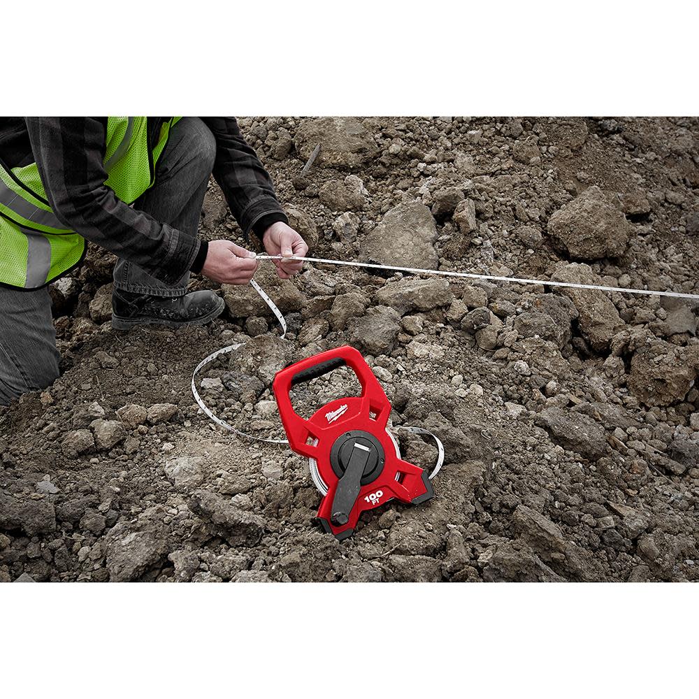 Milwaukee 200′ Fiberglass Open Reel Long Tape - Ascmtools