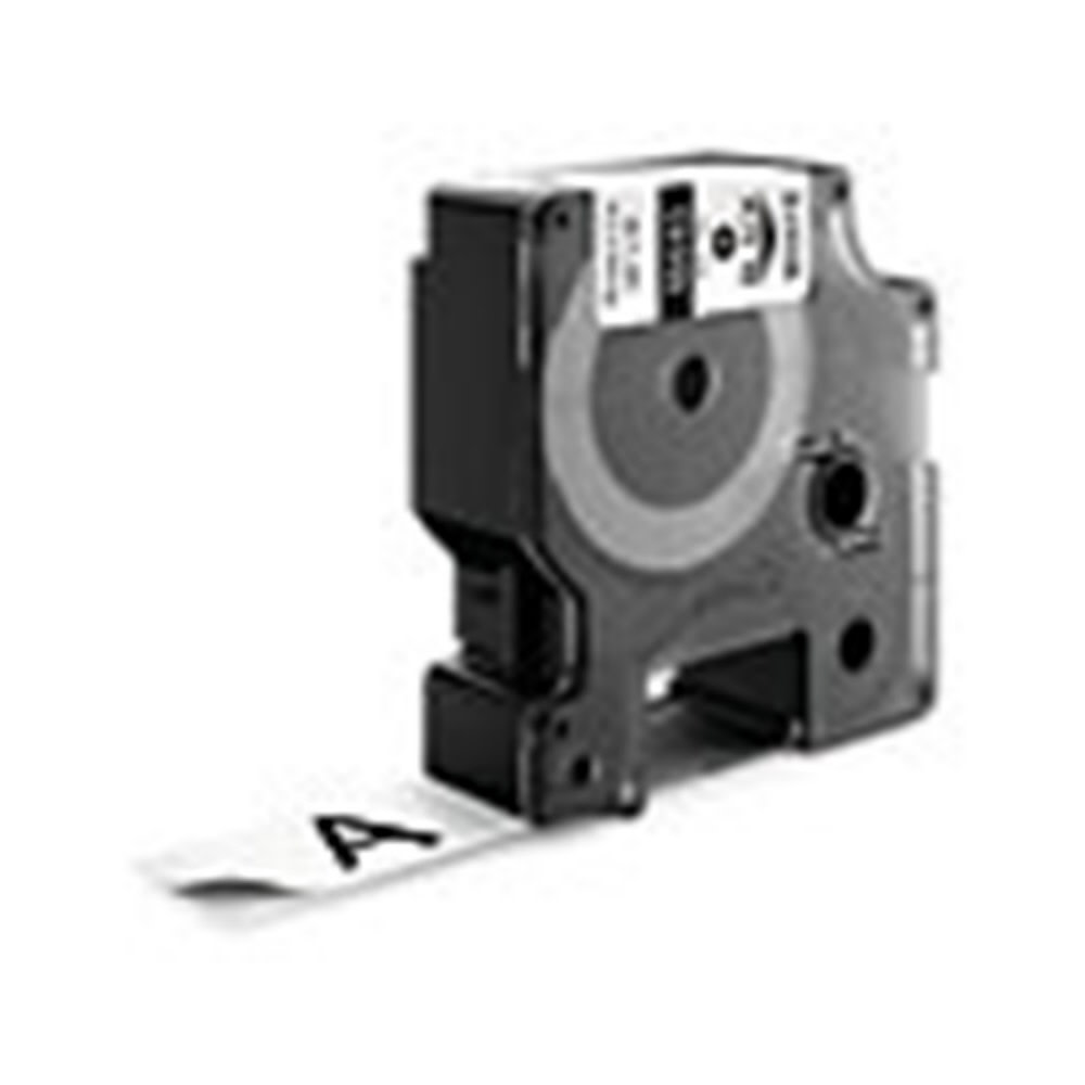 Dymo 3/4 In. (19 mm) Orange Vinyl Labels - Ascmtools