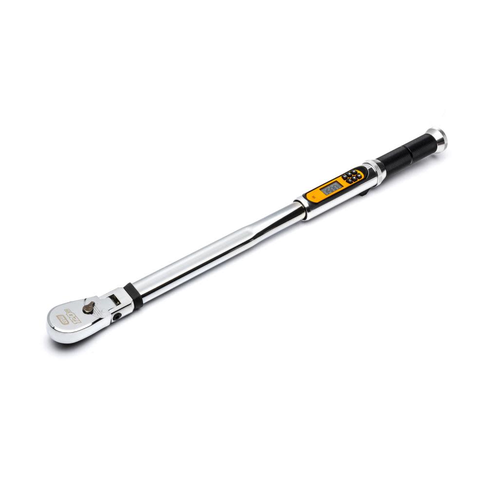 GEARWRENCH 1/2″ Drive 120XP Flex Head Electronic Torque Wrench with Angle - Ascmtools