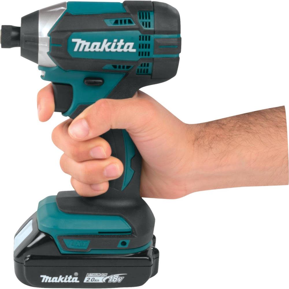 Makita 18V LXT Lithium-Ion Compact Cordless 2-Pc. Combo Kit (2.0Ah) - Ascmtools