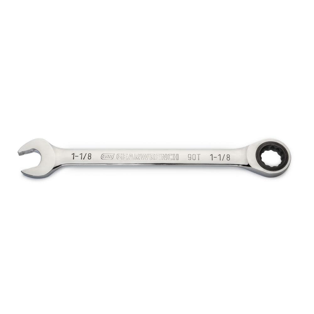 GEARWRENCH 1-1/8″ 90T 12 Point Ratcheting Combination Wrench - Ascmtools