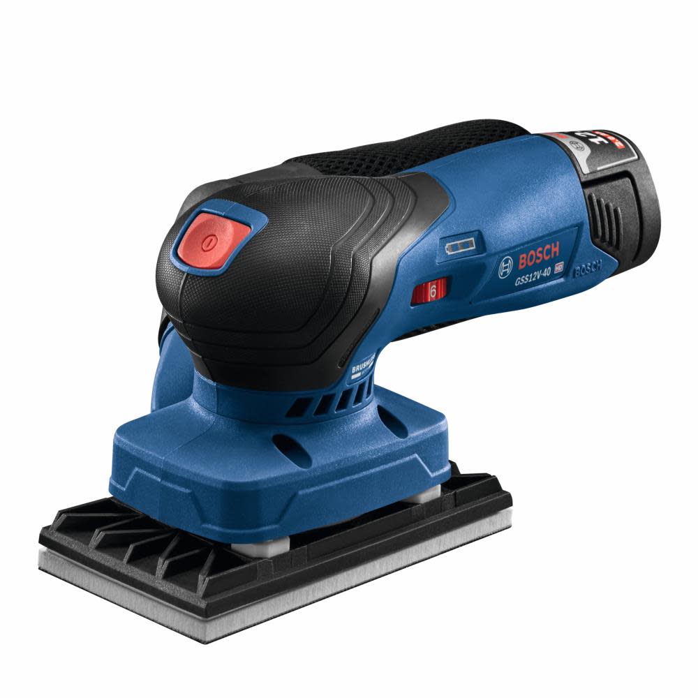 Bosch 12V 1/4 Sheet Orbital Finishing Sander Bare Tool - Ascmtools