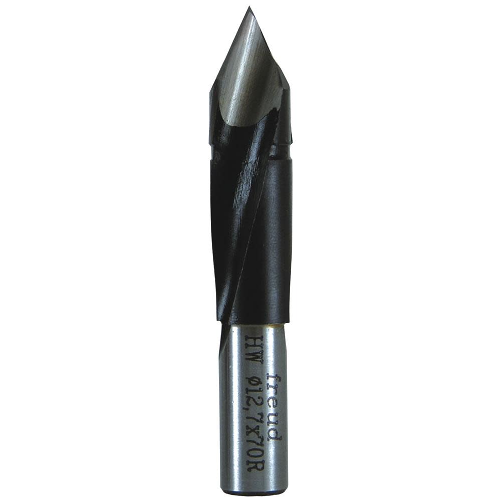 Freud 15 mm (Dia.) Through Hole Bit with Right Hand Rotation 70 mm Overall Length - Ascmtools