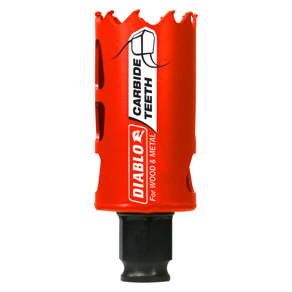 Diablo Tools 1-3/8″ (35mm) Carbide-Tip Wood & Metal Holesaw - Ascmtools