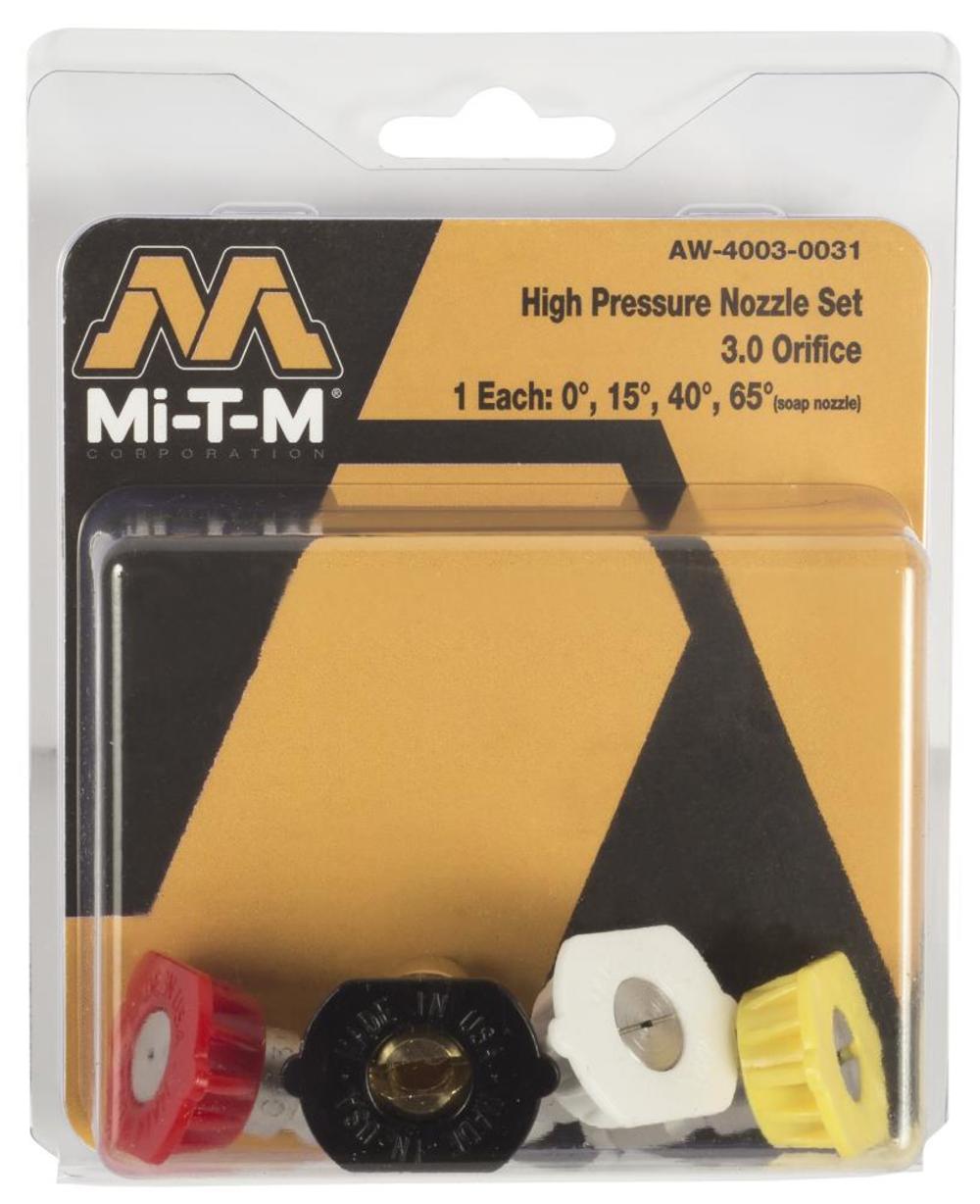 Mi T M Pressure Washer Replacement Spray Nozzles 3.0 Orifice - Ascmtools