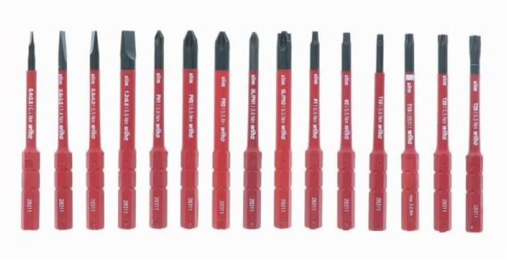 Wiha 20 Piece Insulated TorqueControl and Slimline Blade Set - Ascmtools