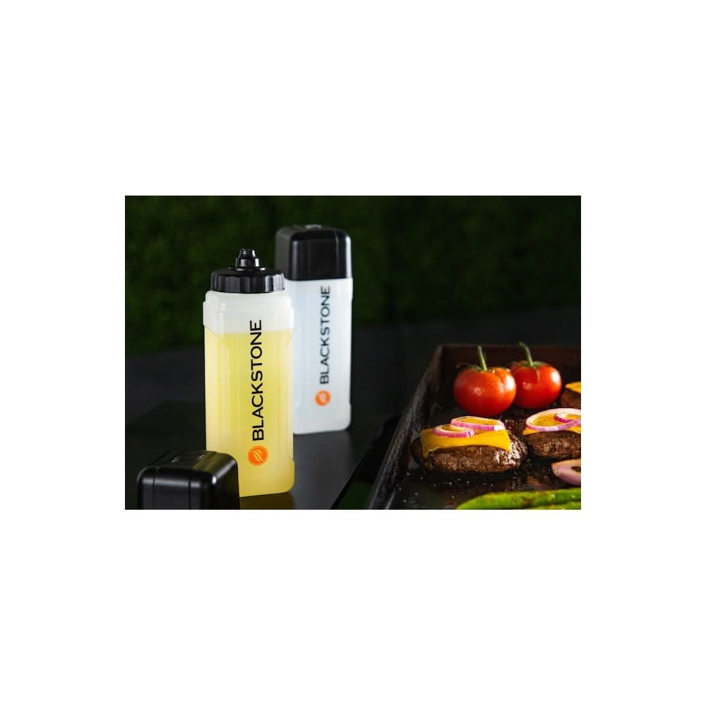 Blackstone Squeeze Bottle Culinary Series 32oz Black/White Square - Ascmtools