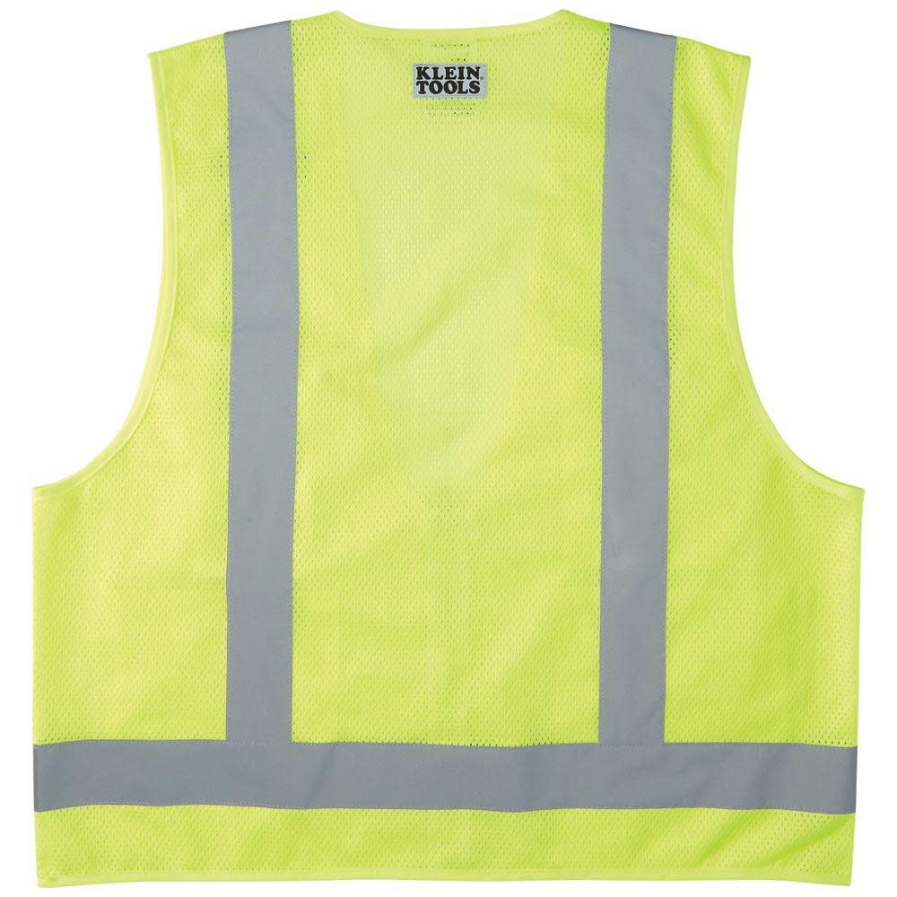 Klein Tools High-Visibility Safety Vest – XL - Ascmtools