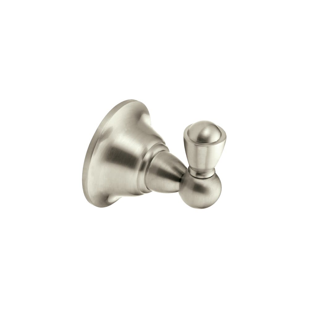 Moen Sage Robe Hook Brushed Nickel Single - Ascmtools