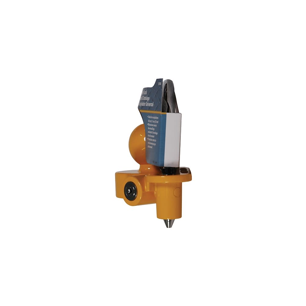 Reese Steel Universal Fit Trailer Coupler Lock with Two Keys - Ascmtools