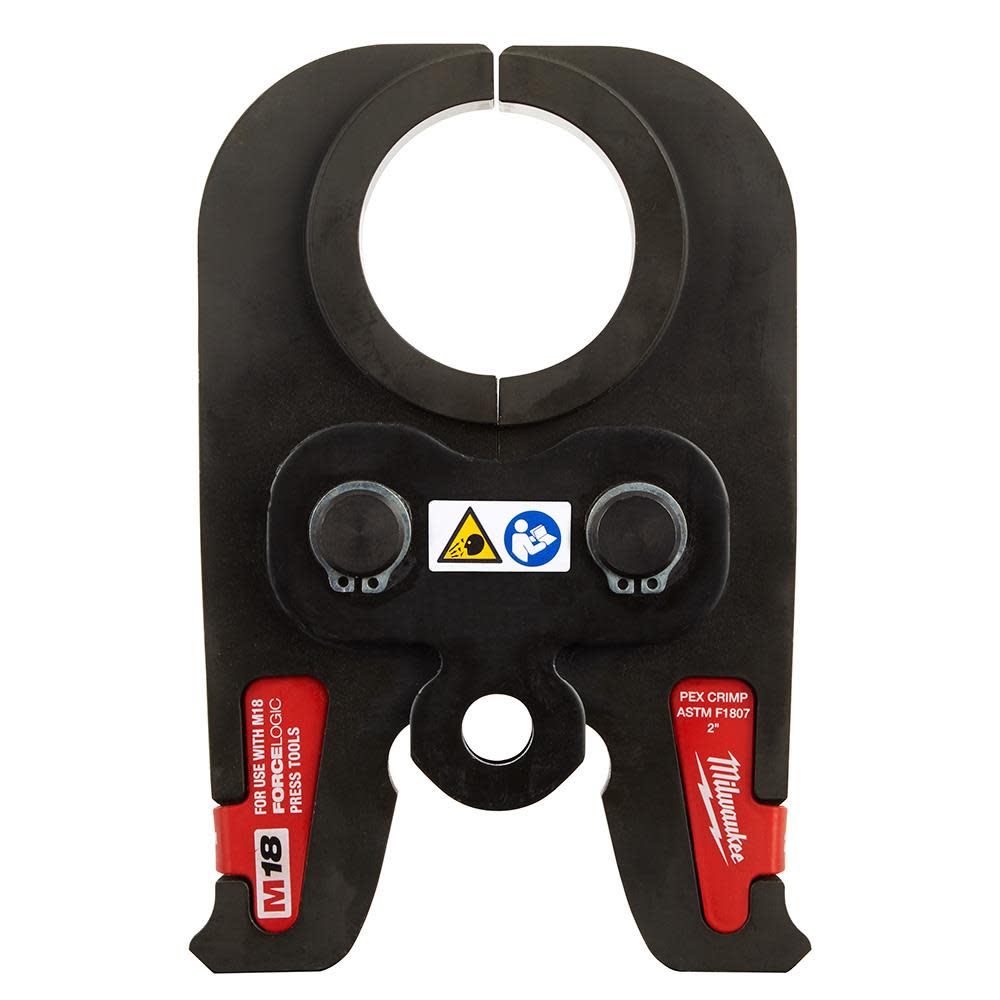 Milwaukee 2″ PEX Crimp (F1807) Jaw for M18 FORCE LOGIC Press Tools - Ascmtools
