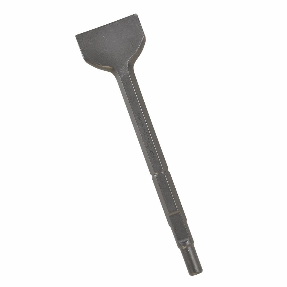 Bosch 1 1/2″ x 12″ Scaling Chisel Tool Round Hex/Spline Hammer Steel - Ascmtools