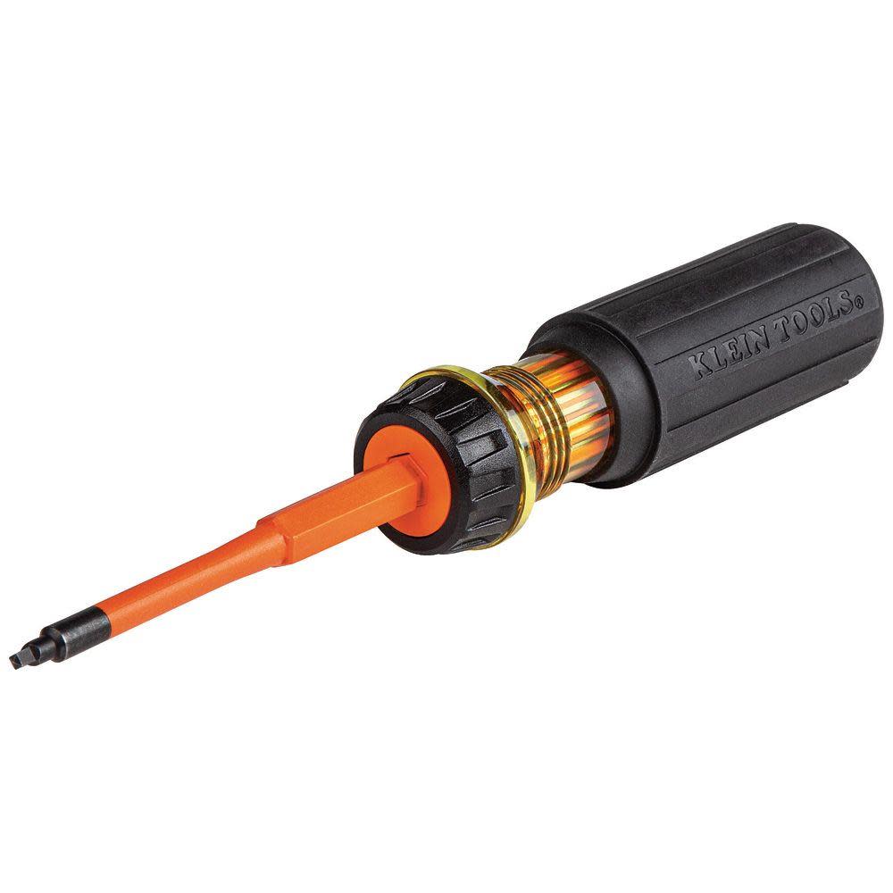 Klein Tools Insulated 2-Bit Driver #1/#2 Sq - Ascmtools
