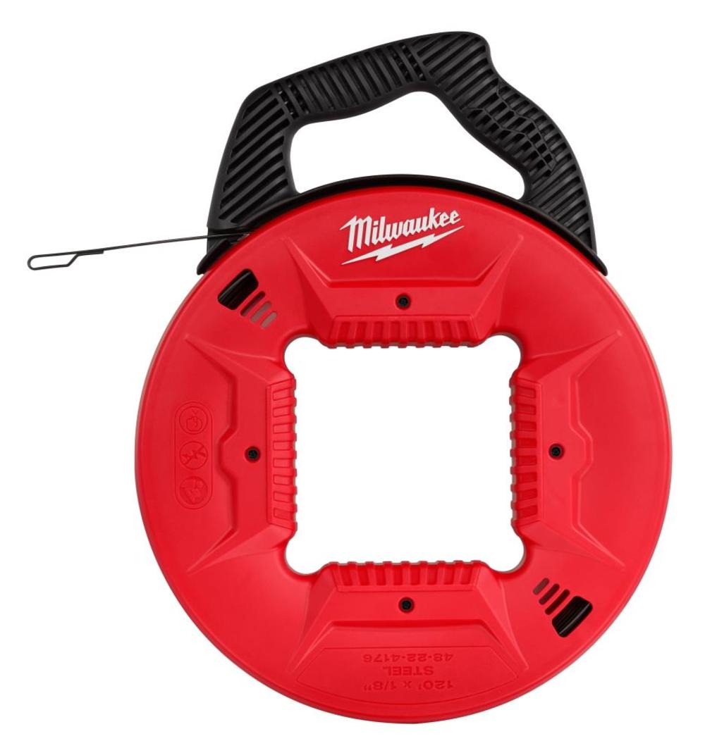 Milwaukee 120 Ft. 1/8 in. Steel Fish Tape - Ascmtools